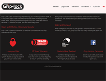 Tablet Screenshot of grip-lock.com